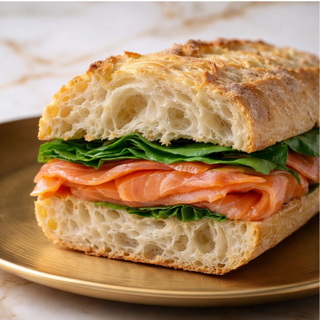 Baguette Saumon Fumé