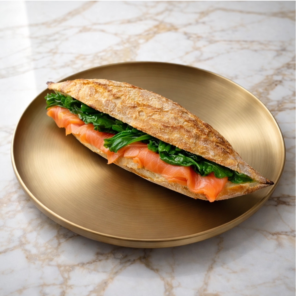 Baguette Saumon Fumé