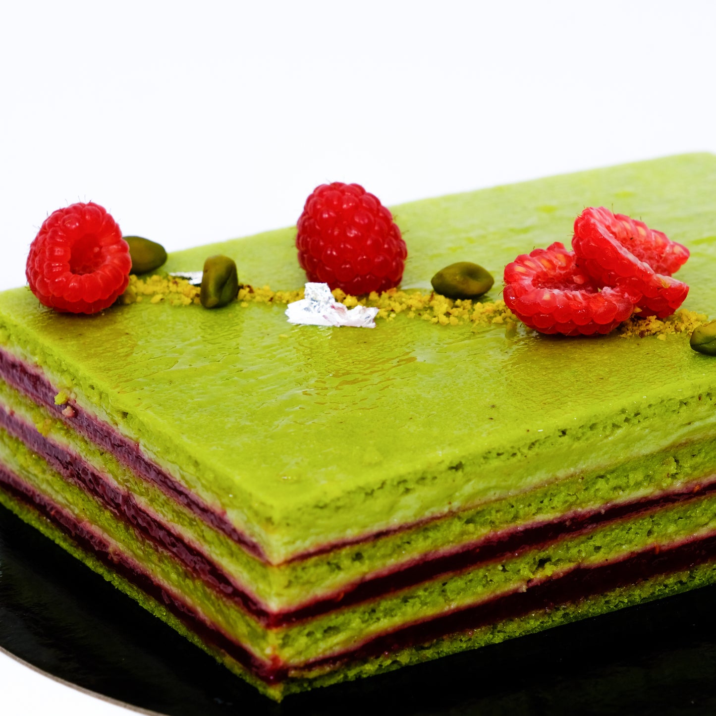 Opéra Pistache Framboise 8 - 10 parts