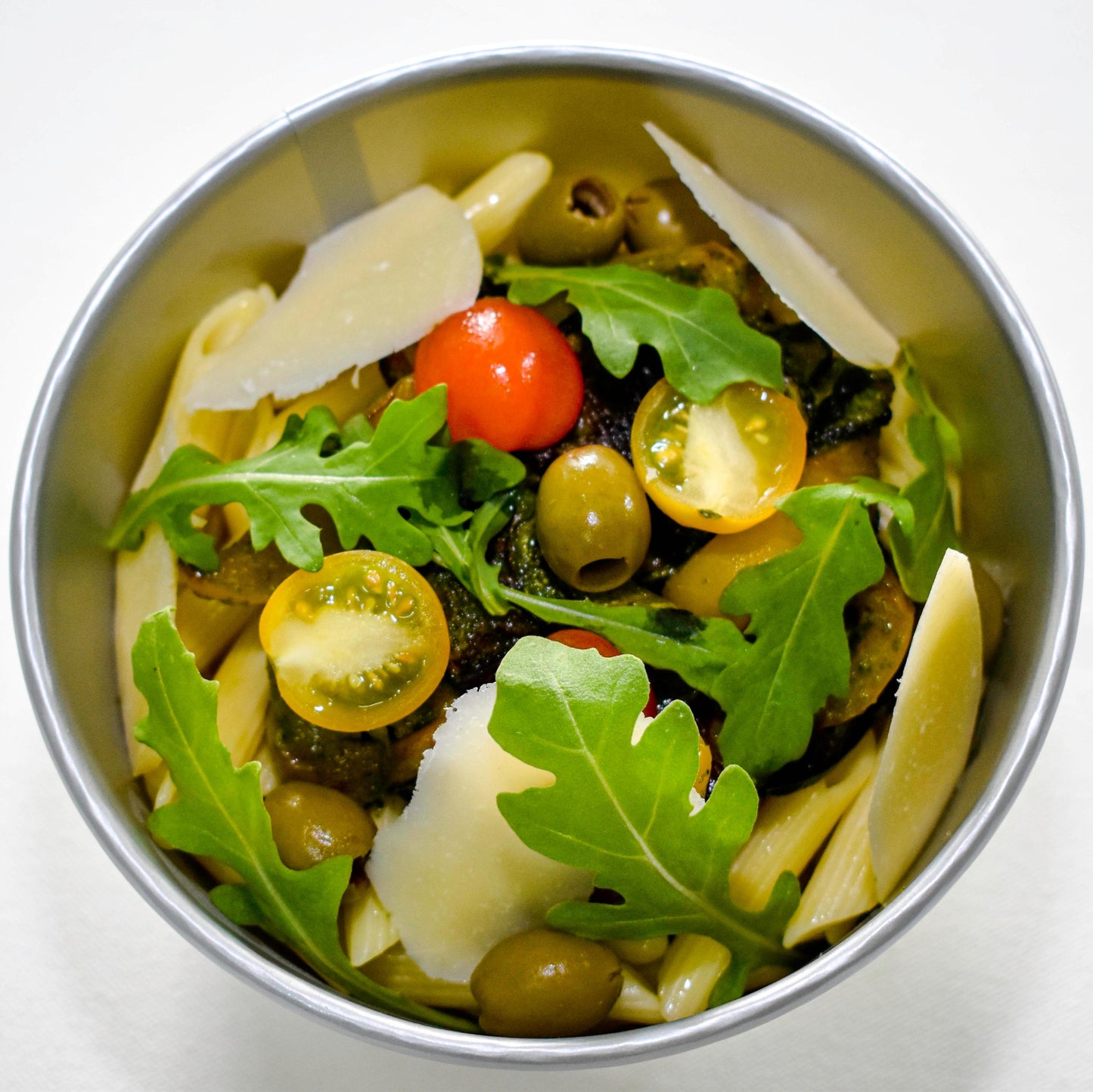 Salade de pâte aux légumes grillés